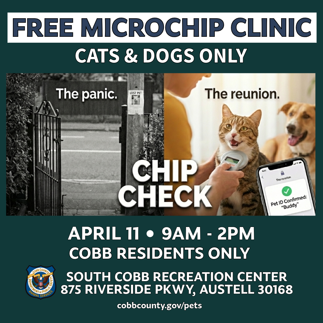 Microchip Clinic | Cobb County Georgia